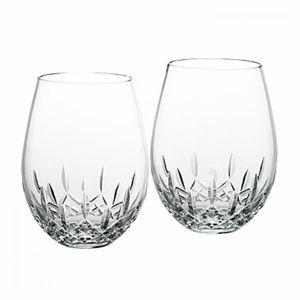 Genuine Waterford Lismore Stemless Wine Glass